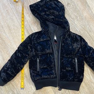 Appaman crushed velvet winter coat